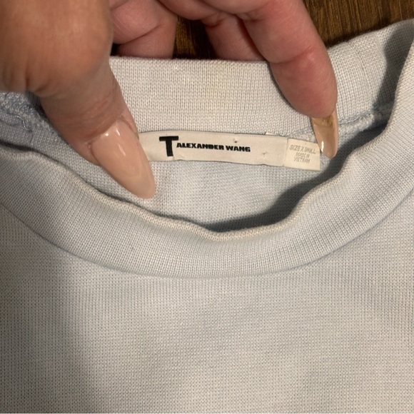 T by Alexander Wang || Engineered
Stripe T-Shirt Mini Dress Blue XS - Picture 2 of 10